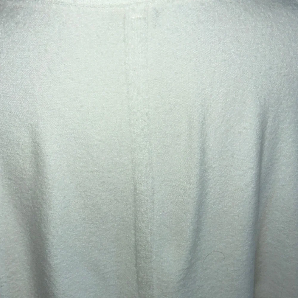 Free People oversized Cream Crew Neck Sweater